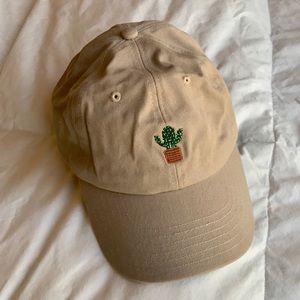 Embroidered Cactus Hat